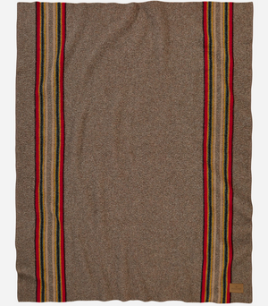 Pendleton Yakima Camp Throw Blanket - Mineral Umber