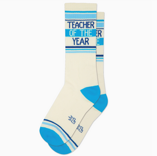 Teacher of the Year Gym Sock