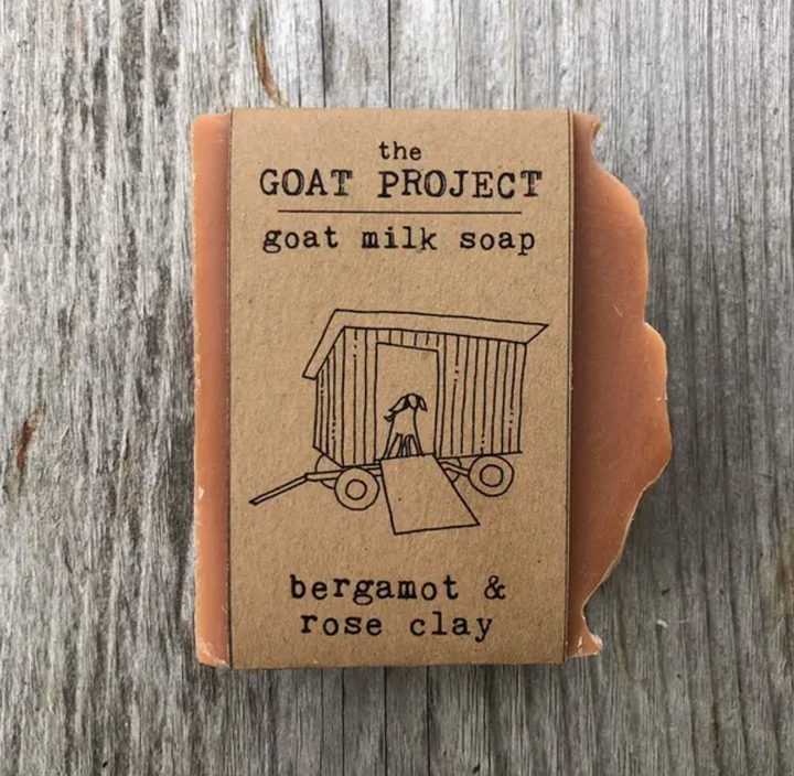 Vermont Made Goat Milk Soap - Bergamot Rose Clay