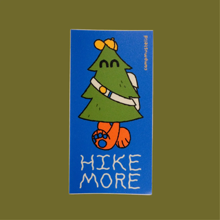 Hike More Sticker