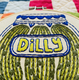 Pickles Embroidery Kit