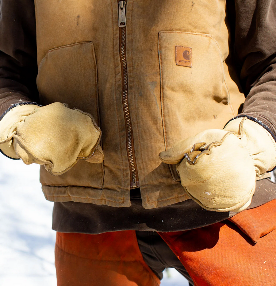 The Chopper Lined Goatskin Mitts