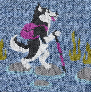 Darn Tough Women's Critter Club Sock - Bark