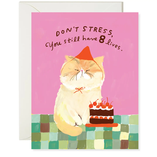 8 Lives Left Card