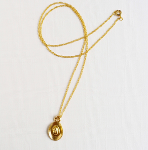 Montero Cowboy Hat Necklace - 14k Gold Fill