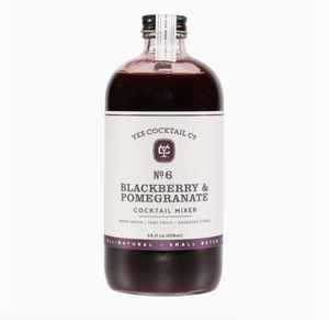 Blackberry Pomegranate Cocktail Mixer - 16oz