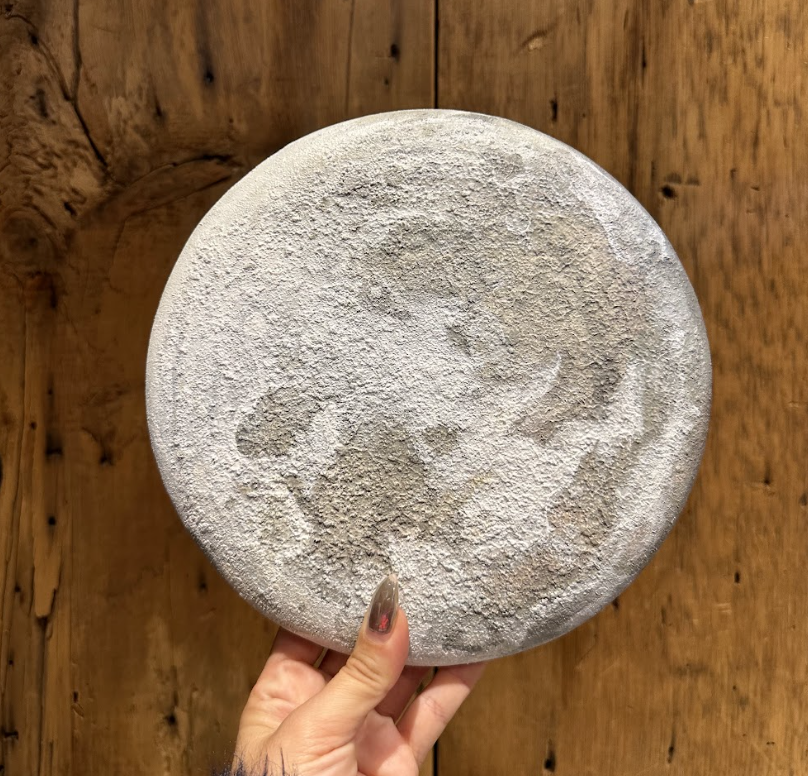 Vermont-Made Hand Painted Earth Pigment Moon