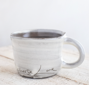 Vermont-Made I Choose Love Mug