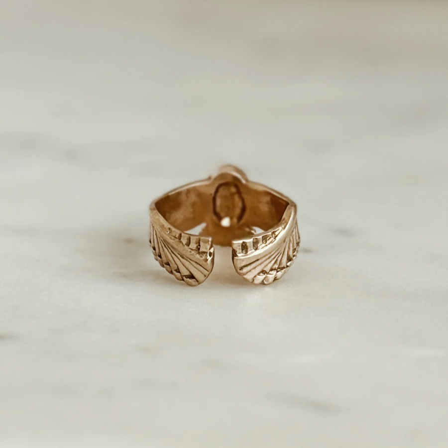 Owl Ring - Bronze