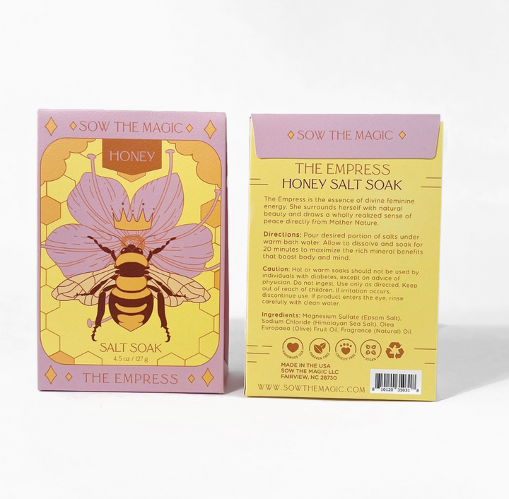 Magic Salt Soak - The Empress Bee: Honey