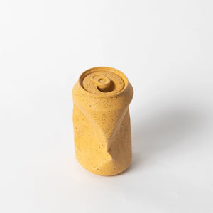 Concrete Soda Can Vase or Sculpture