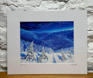 Spruce Peak Matted Print - 16x20