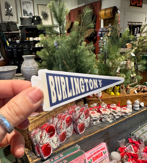 Burlington Pennant Sticker