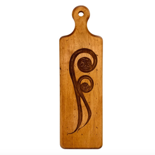 JK Adams Artisan Bread Board with Fiddlehead Fern