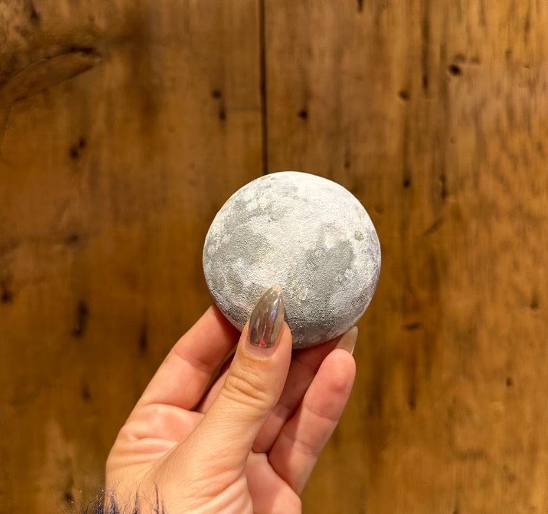 Vermont-Made Hand Painted Earth Pigment Moon