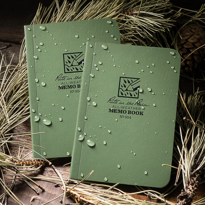 Waterproof Pocket Notebook Green