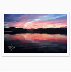 Green River Resevoir State Park Print - 13x19