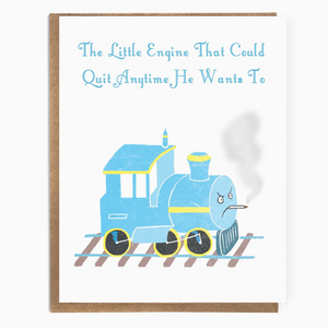 little engine that could quit card - ZD8