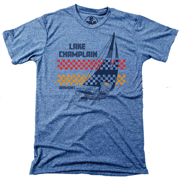 Lake Champlain Vermont Sailboat T-Shirt
