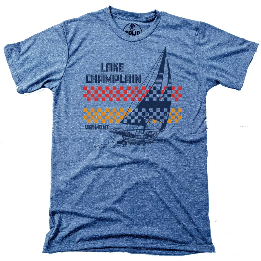 Lake Champlain Vermont Sailboat T-Shirt