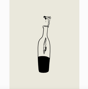Wine Dive Print - 11x14