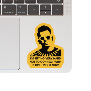 Schitt's Creek Connect With People Sticker