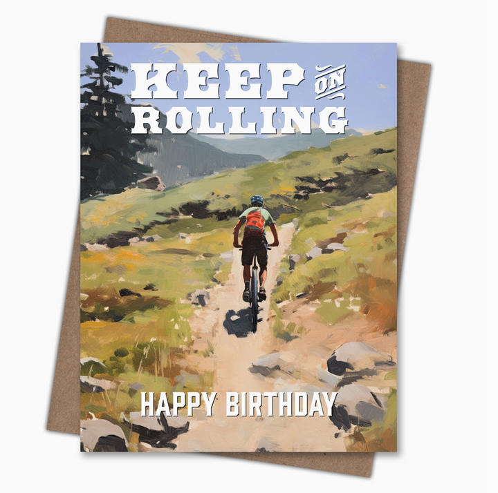 keep on rolling card - WK5