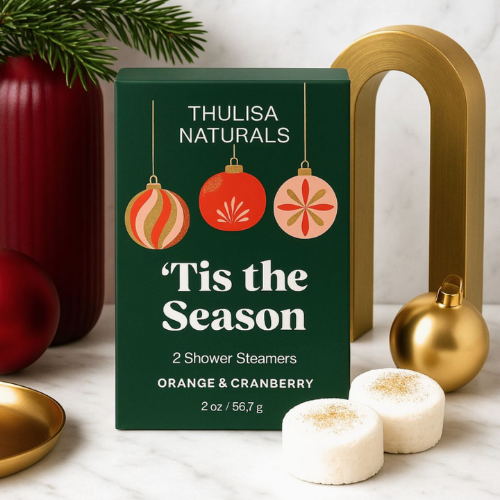 Christmas Orange &amp; Cranberry Shower Steamers Gift Set