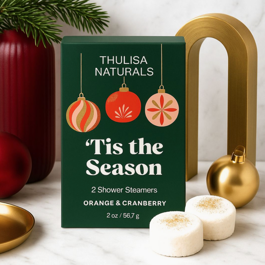 Christmas Orange &amp; Cranberry Shower Steamers Gift Set