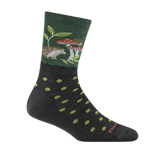 Women's Wild Life Crew Lightweight Lifestyle Socks - Hedgehog 6105