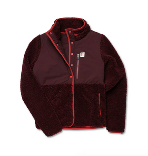 Zephyr Snap Fleece - Mahogony