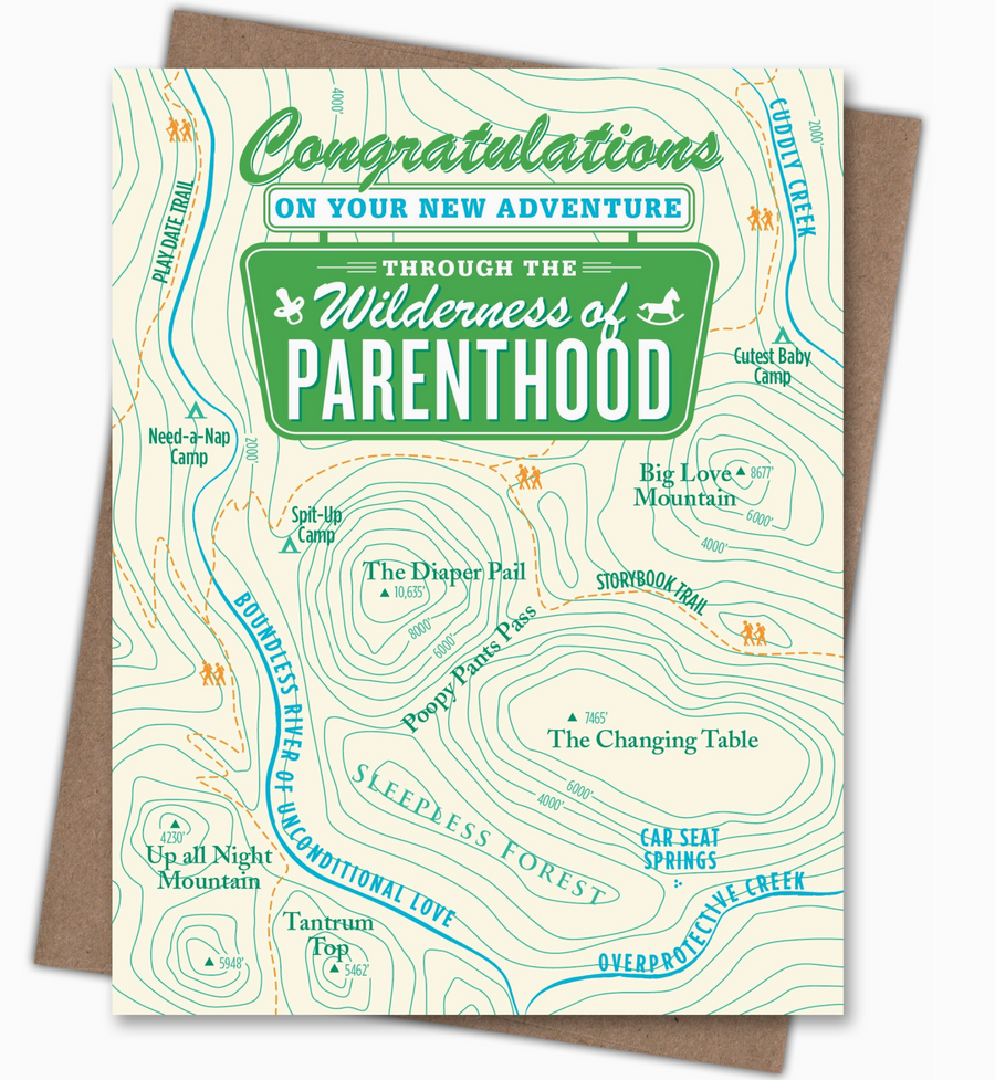 wilderness of parenthood card - WK4