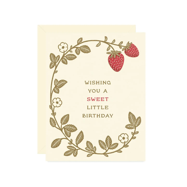 Sweet Little Birthday Card - Wp5