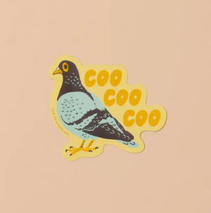 Coo Pigeon Sticker