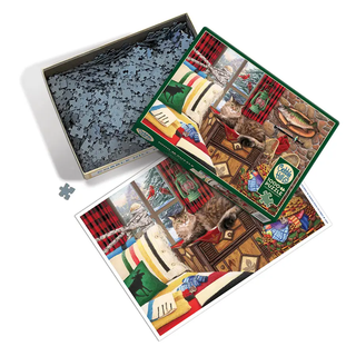 Lodge Cat Puzzle-1000 Piece