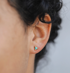 Mini Energy Stud - Turquoise