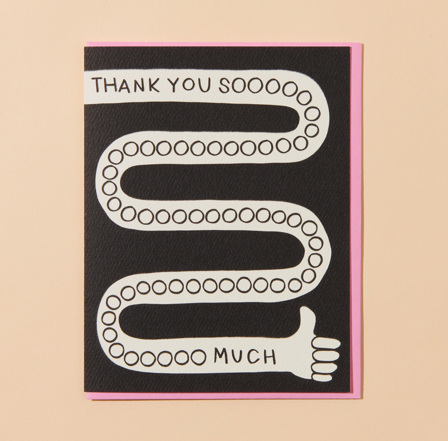 thanks soooo much thumbs card - AH1