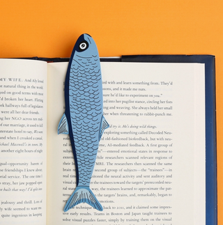 Fish Die Cut Bookmark