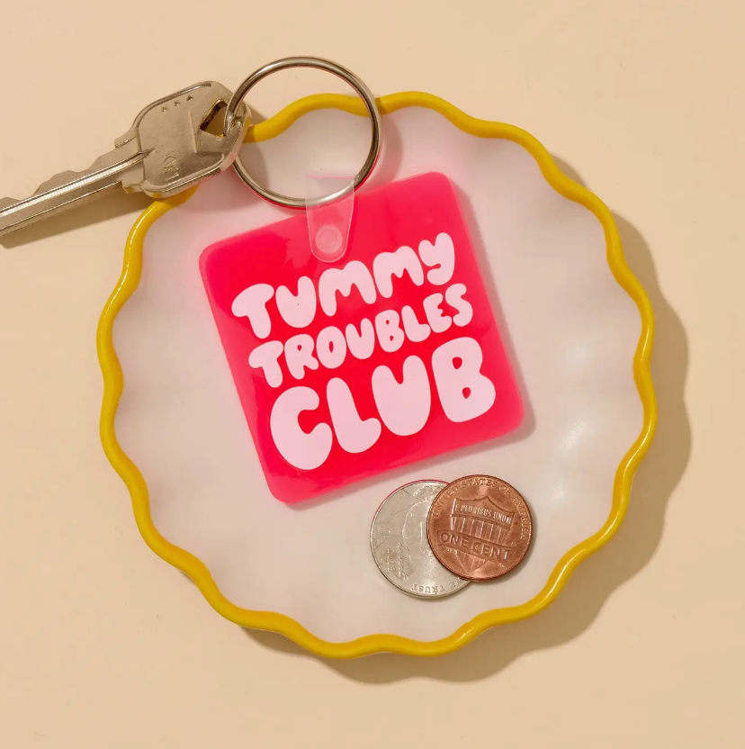 Tummy Troubles Keychain