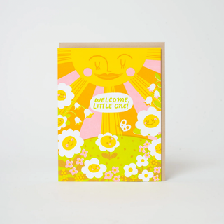 welcome baby sun card - EP4