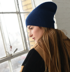 100% Cashmere Beanie