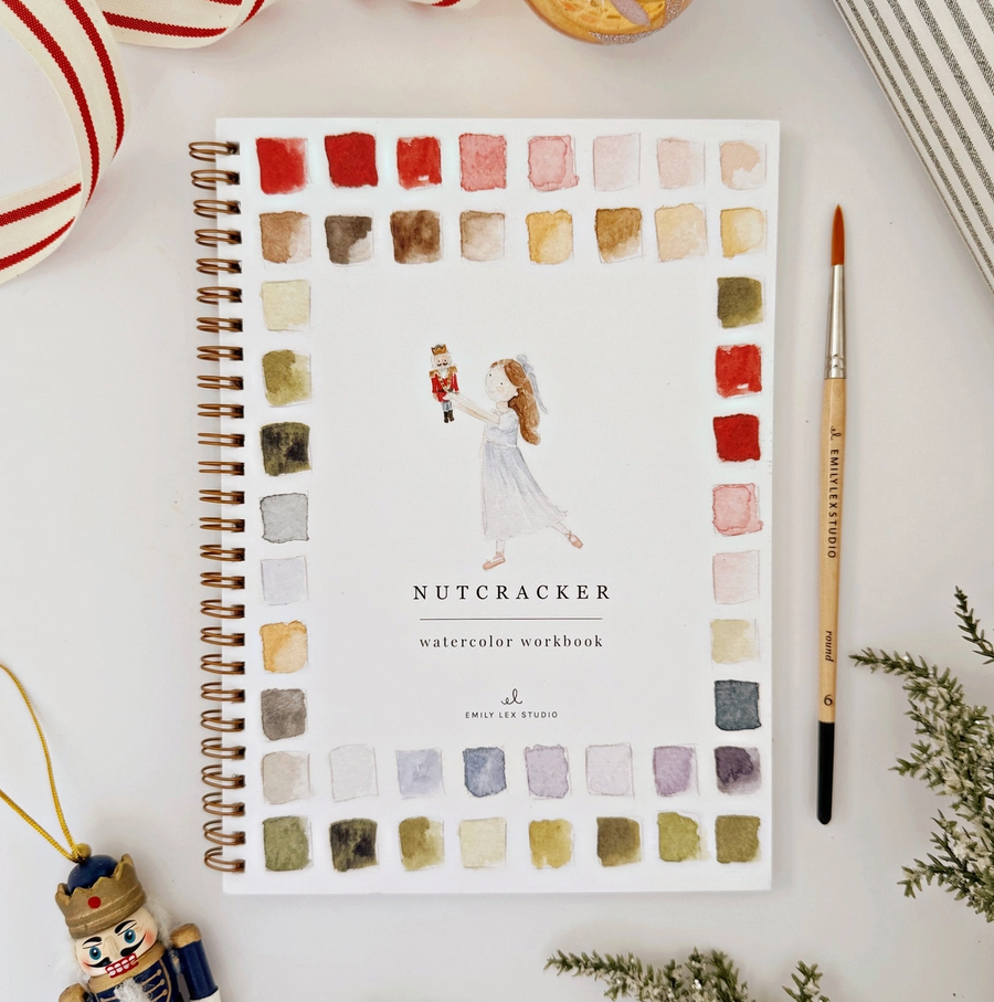 Watercolors Workbook - Nutcracker