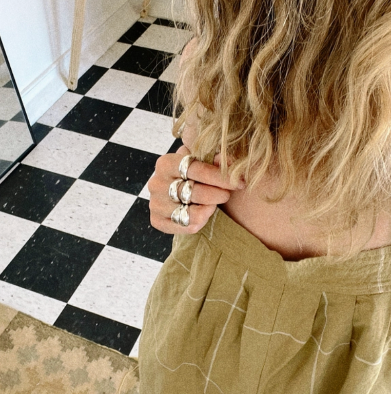 Mudra Ring Silver