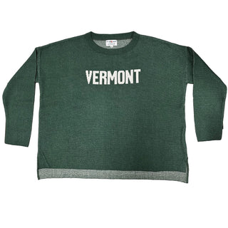 VERMONT Women's Everyday Relaxed Sweater - Hunter Green