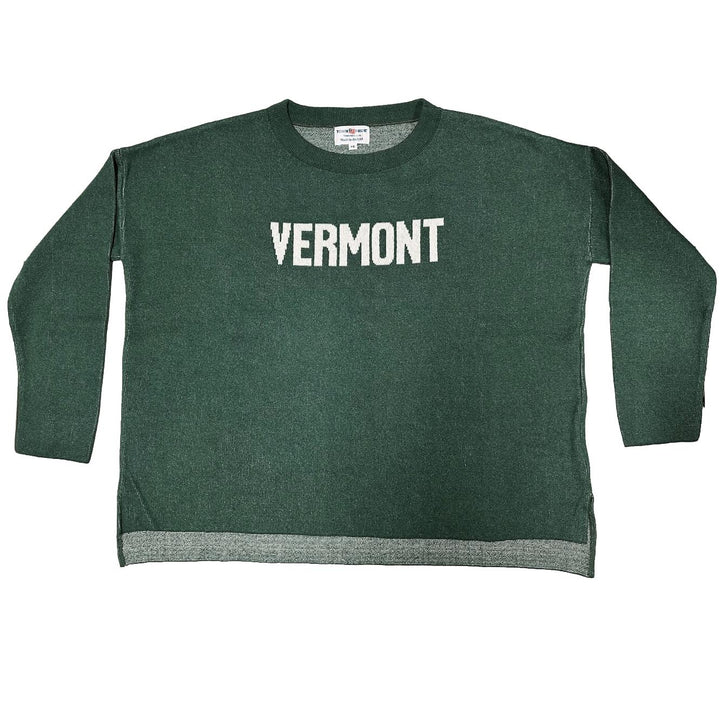 VERMONT Women's Everyday Relaxed Sweater - Hunter Green