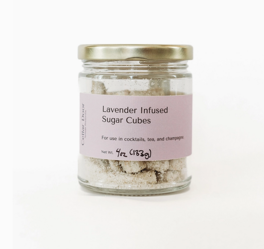 Lavender Infused Sugar Cubes