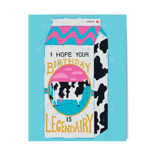 Hope Your Birthday is Legen-Dairy Card