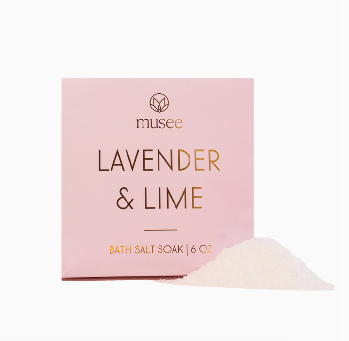 Mini Bath Salt Soak - Lavender &amp; Lime