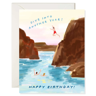 Dive Into Another Year Card