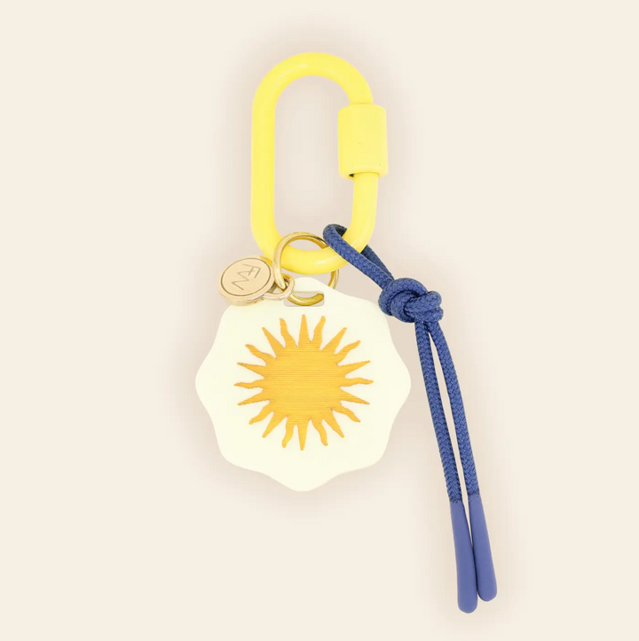 Golden Sun Bag Charm
